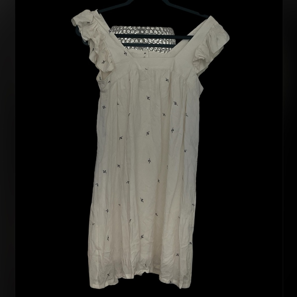 Thalassa Babydoll Coachella ruffles Mini Dress with 🐍🐍🐍 Snakes